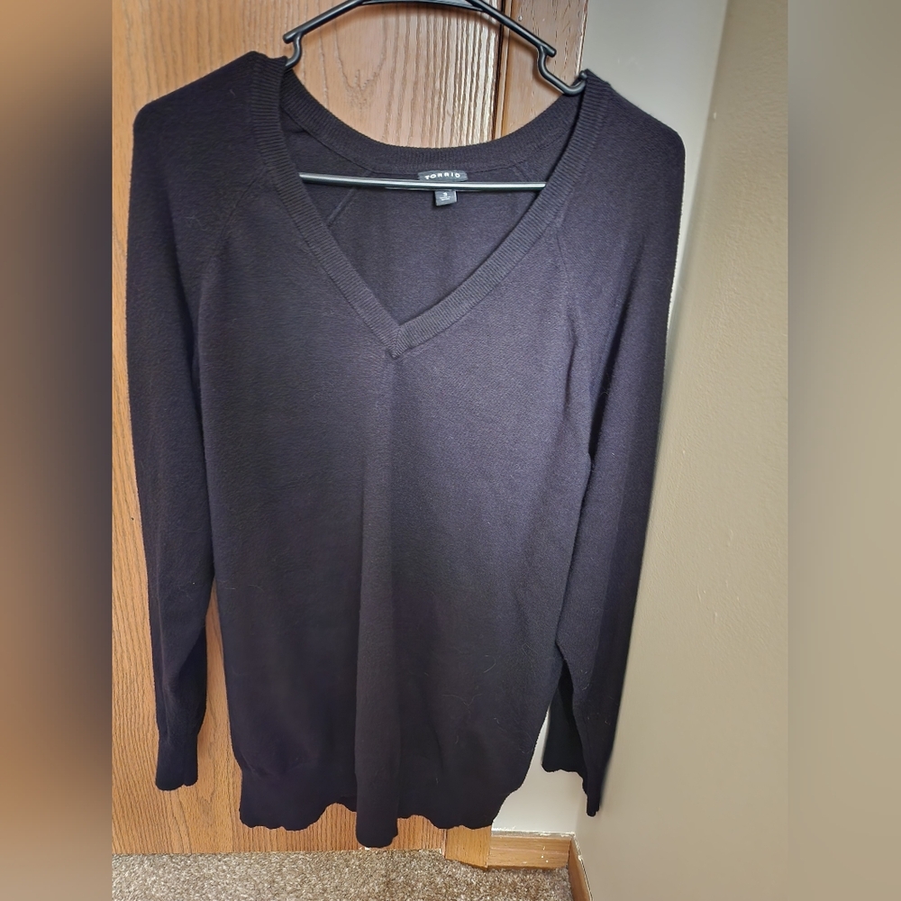 Torrid Black Sweater